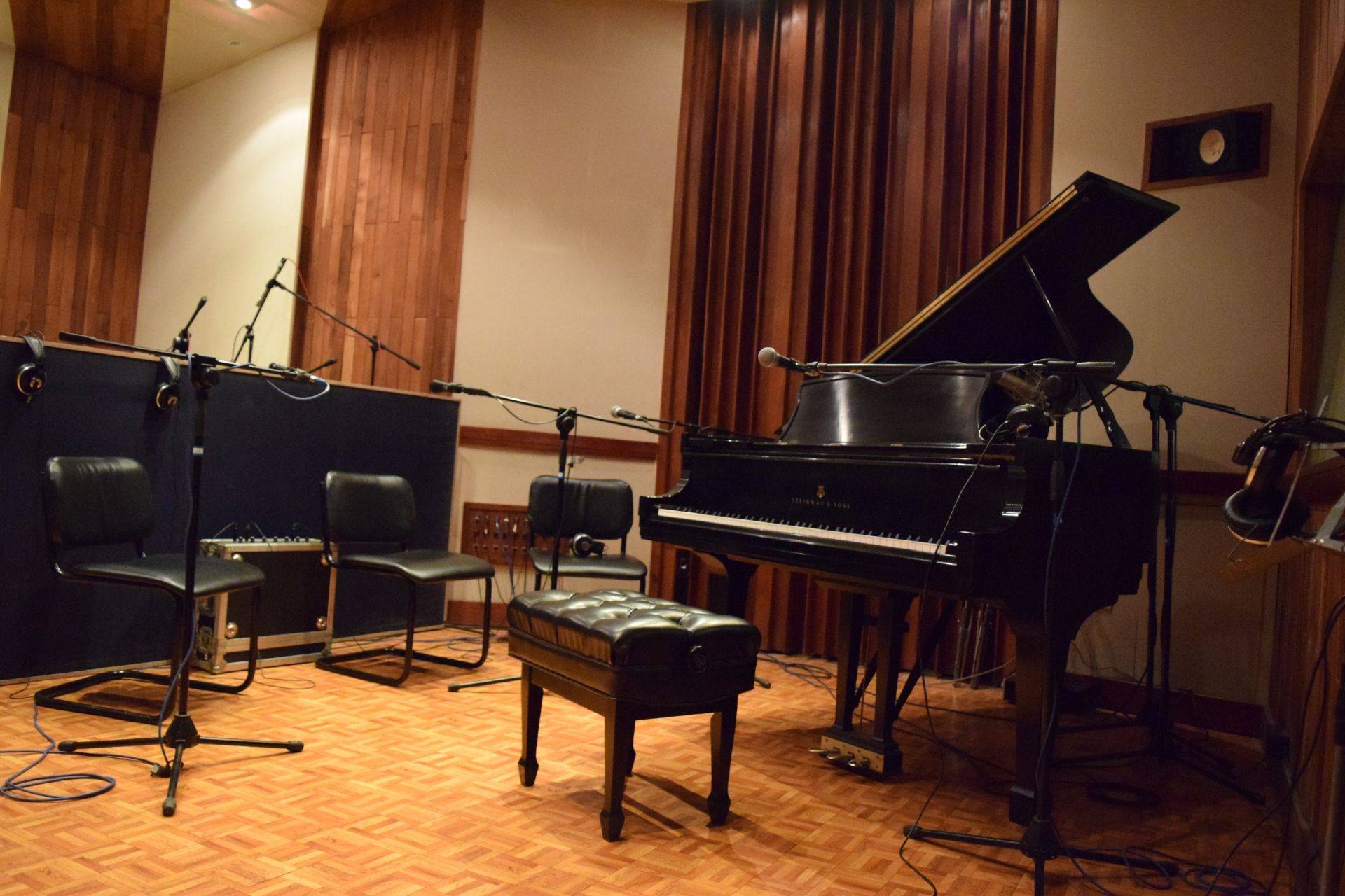 Recording studio PM Records, by Pablo Milanés. Photo: Courtesy of PM Records.