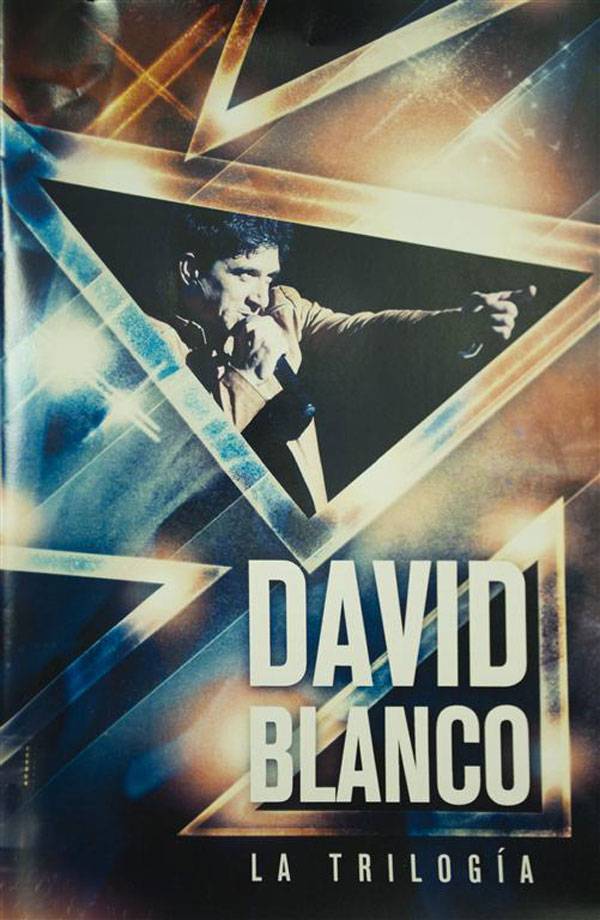 Portada del DVD La Trilogía, de David Blanco (Bis Music, 2019).