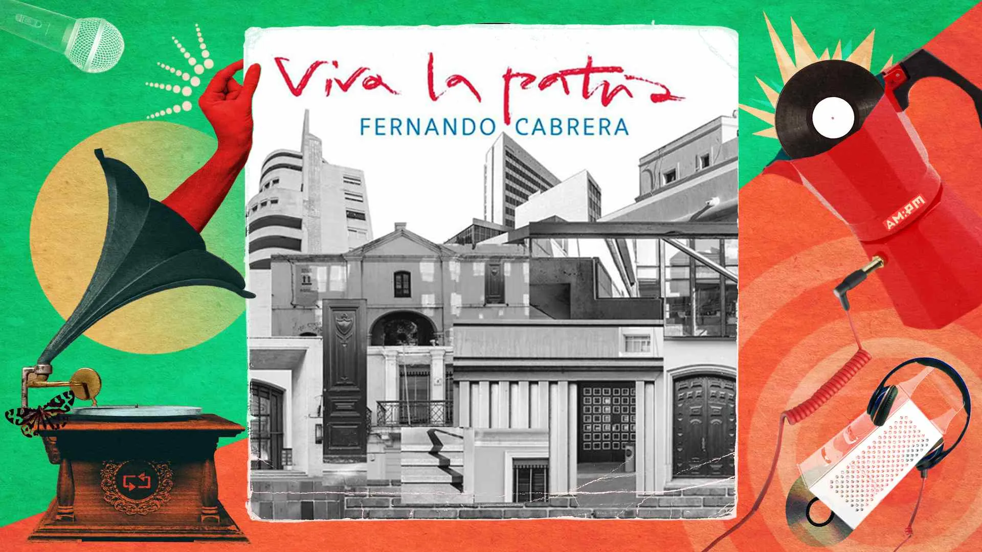Diseño: Jennifer Ancizar, a partir de la portada del álbum Viva la patria.