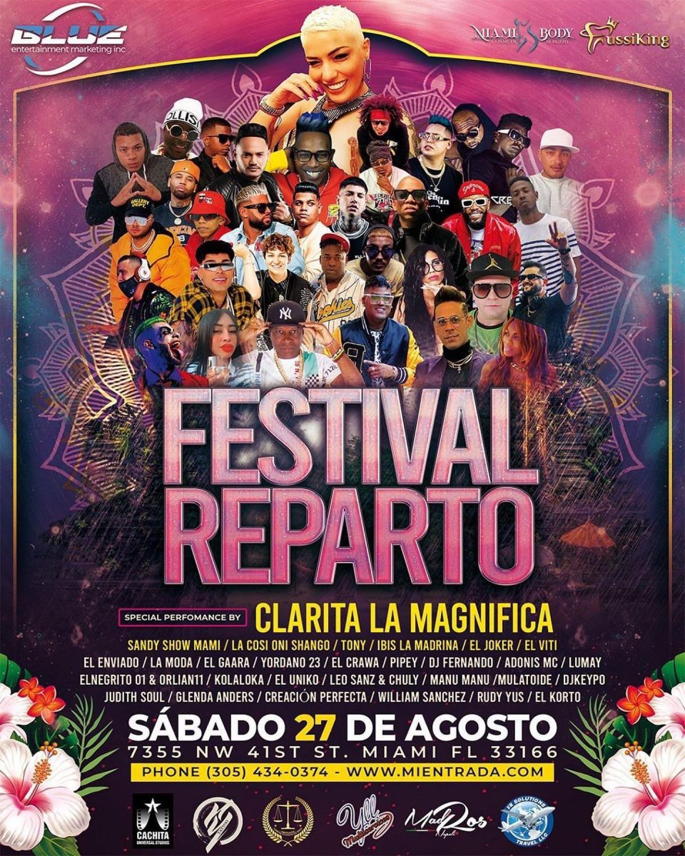Cartel promocional del Festival de Reparto. 